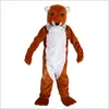 Nouveau adulte réaliste léger brun belette Stoat mascotte Costume personnalisé fantaisie costume thème déguisement