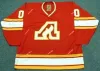 1 jim craig 12 tom lysiak 9 jean pronovost 3 pat quinn atlanta flames maglia da hockey vintage 1980 S-3XL