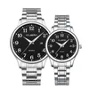 Montres-bracelets de luxe pour Couple, montre-bracelet pour amoureux, étanche, Date, Quartz, pour hommes et femmes