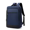 Rucksack 15,6 Zoll Unisex Einfache Business Wasserdicht Erweiterbar USB Lade Laptop Computer Große Kapazität Reise Handtasche