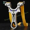 Hunting Slingshots Professional Stainless Steel Slingshot Hunting Slingshot High-quality Hunting High-power Outdoor Adult Competition Game Toys YQ240226