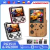 Tops Anbernic Rg351v lecteur de jeu portable 2500 jeux classiques écran Ips carte 64g Rk3326 jeu rétro 351v console de jeu portable en verre