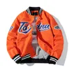 Heren Bomber Jassen Baseball Mode Mannen Anorak Hip Hop Streetwear Jassen Mannelijke Toevallige Honkbal Uniform Jassen Kleding 240219