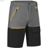 Men's Shorts Summer Men Cargo Shorts Tactical Short Pants Swim Trunks Waterproof Quick Dry Running Fishing Casual Sport Short Pants 240226