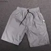 Herr shorts pojke sommar avslappnad reflekterande hiphop shorts nattklubb korta byxor sportkläder herrar glänsande brädeshorts Bermuda Masculino 3xl 240226