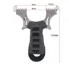 Av Sapçıları Sapık Paslanmaz Çelik Yüksek Kaliteli Çekme Slingshot Avcılık Düz Kauçuk Band Catapult Açık Hava Spor Sling Shot YQ240226