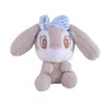 Jouet en peluche écureuil à nœud mignon, jeu pour enfants, compagnon de jeu, cadeau de vacances, poupée, prix de machine, vente en gros