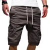 Herren-Shorts für Herren, urban, militärisch, taktische Shorts, wasserdicht, verschleißfest, für den Außenbereich, schnell trocknend, mit mehreren Taschen, Wanderhose in Übergröße, 240226