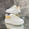 New Luxurys Water Diamond Pequeno Branco Casual Board Womens Genuine Leather Grosso Sole Lace Up Mens Designer Casal Outdoor Sports Shoes 34-46 xsd221105
