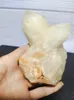 Decoratieve beeldjes 576g natuurlijk transparant wit kwartskristal Cluster Specimen Healing Home Office Kristallen Minerales