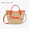 Women Weave le Replay LongChammp Tote Bag Lady Słomka Pochette Pochette Mini Torebka Projektant Luxury Crossbody Sprzęgło męskie Travel Raffia Beach Torby 994