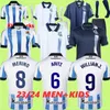 23 24 Real Sociedad Soccer Jerseys TIERNEY OYARZABAL Jersey BARRENE 2023 2024 X PRIETO PORTU TAKE Maillot de football GOROSABEL CARLOS loin Maillot de football pour hommes et enfants