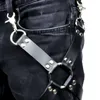 Belts Sexy Men Goth Pastel Pu Leather Garter Belt Waist Straps Harness Bondage Leg Suspenders For Jeans Pants Accessories2600