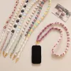 Chains Daisy Back Sac Sang macrame Case de téléphone Purse Purse Poss Crothbody Camerie Boho Accessoires Lanyard Gift Badge