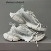 Designer Balencigs Fashion Casual Shoes Roller Skates Paris 3XL Dad Shoes Couple Mud Dyed Old Thick Sole Lace up Casual Sports Shoes 3L52