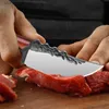 Kitchen Knives Forged Kitchen Cleaver Boning Knife Butcher Meat Knife Utility Knife Barbecue Cutting Fishing Paring Knife Cooking Tools Q240226