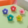 Anelli a grappolo Creativo simpatico cartone animato per bambini Kawaii animale cavallino cuore ragazze anello da dito colorato regalo gioielli regolabile