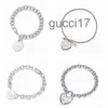 Designer Bijoux Femmes Bracelet Classique T Accueil 925 Sterling Argent Coeur Tout Nouveau Diamant Flèche Amour Pendentif Mode Main Cadeau En Gros I7SD