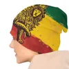 Berets jamajski rasta flag czapki czapki mężczyźni kobiety unisex street zimowa ciepła dzianina kapelusz dorosły Jamajka duma maska ​​czapki