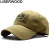 Ball Caps Liberwood K-9 Police Dog Special K9 Service Dog CP ACU Multi Camera Operator Hat Tactical Baseball Hat z łatką męską czapkę J240226