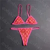 Maillots de bain pour femmes Sous-vêtements de créateurs String Maillots de bain Dentelle Lettre Lingerie Slips pour femmes Marque Beaucoup de couleurs 240226