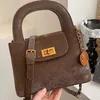 Stijlvolle avondtassen Lingge geborduurde draad Nichetas Dames herfst en winter Populaire ketting Crossbody Veelzijdige draagbare emmer