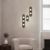 Italienische minimalistische Wandlampe aus Kupferglas, Designer-Hintergrundwand-Nachttischlampe