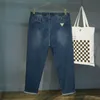 Tamanho grande estiramento pequeno em linha reta cintura elástica harlan jeans plus size moda masculina cintura alta outono calças gordas
