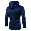 Herren-Trainingsanzüge, Oberbekleidung, Sport, Mode, Herren, Jogginganzüge, Winter, warmes Tuch, Reißverschluss, Hoodie, Sweatpant, 2-teiliges Set, lässiger Kapuzenpullover