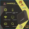 Consoles Double système Gamebox Android Emuelec4.3 Consoles de jeux vidéo rétro HD TV lecteur de jeu contrôleurs sans fil pour jeux d'arcade