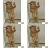 Costumes de mascotte Halloween Brown Lion Costume de haute qualité Personnaliser Cartoon P Thème Personnage Unisexe Adts Outfit Carnaval de Noël Dhcqq