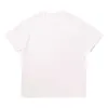 330g camiseta masculina meia manga xinjiang algodão de grampo longo oversized solto manga curta unissex camisa inferior em branco