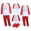 Familj matchande kläder Father Mother Children Baby Sleepwear Family Matchande kläder Custom DIY Lägg till egen personlig bild Text Holiday Pyjamas kläder
