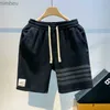 Men's Shorts Grey Sports Shorts For Men Summer Korean Casual Shorts For Men High Street Shorts For Men Outdoor Versatile Mens Striped Shorts 240226