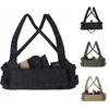 Hunting Jackets Chest Rig MOLLE Mag Carrier Rigs Tactical Modular Panel Military Vest For Paintball Outdoors