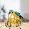 Autres fournitures d'oiseaux Perroquet Vélo Jouet Cage Playthings Jouets drôles Vélo Planches à roulettes électriques Équitation Oiseaux Formation