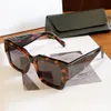 Havana Grijze Vierkante Zonnebril 40499 Dames Luxe Brillen Tinten Designer UV400 Brillen