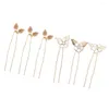 Hair Clips 3 Pieces Women Decorative Pin - Sticks For Bridal Girls Diy Accessory 2 Styles