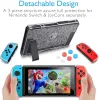 Cases Mooroer Switch-Hülle für Nintendo Switch, Dockbar mit Displayschutzfolie, Schutzhülle für Nintendo Switch, gehärtet