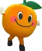 2024 Halloween Orange Mascot Costume For Party Carcher Character Mascot Försäljning Gratis frakt Support Anpassning