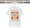 XLT T-shirts pour hommes Tall Mens Designer Casablanca T-shirt Fashion Men T-shirts décontractés