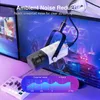 Microphones FIFINE XLR/USB Dynamic Microphone with Headphone Jack/RGB/MuteMIC for Recording Streaming Gaming PS4/PS5 Ampligame AM8W 240408