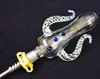 2021 إصدار جديد NC Set Octopus Design 14mm NC Kit مع Titanium Nail Mini Glass Water Pipes Bong ZZ