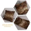 Pillow 2Pcs Leopard Pillowcase Plush Decorative Cover For Living Room Bedroom