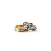 Кольца кластера из нержавеющей стали Shellhard Abalone, парные кольца на палец, размер 6-12, свадебное обручальное кольцо для женщин M Dhgarden Dhmym