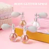 Glitter Spray Polvere illuminante diamantata Fata Lucente Alta brillantezza Fantasia Polvere ad alta luminosità Perla che illumina il tono della pelle