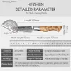 Noża kuchenne Hezhen 3,5 -calowy nóż Paringowy Real 67 Warstwa Damascus Super Steel Cook Knife Super Anty Rust ostrze ostrze Owoc Kitche Kiten Q240226