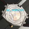 Relojes de lujo Audemar Pigue Epic Royal Oak Offshore Vampire Black Plate Reloj mecánico automático para hombre 26470ST OO A101CR.01 FUN TT62