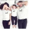 Passende Familien-Outfits 2023Neue Ankunft Papa Mama Baby Pizza Lustiges Familien-Look-T-Shirt für Mama und mich Passende Outfits Vater Sohn Balck Match-Kleidung