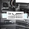 Interieur Accessoires Auto Middenconsole Decoratief Paneel Cover/Binnenhandgreep Trim Voor Jeep Grand Cherokee 2014-2024 Auto rood